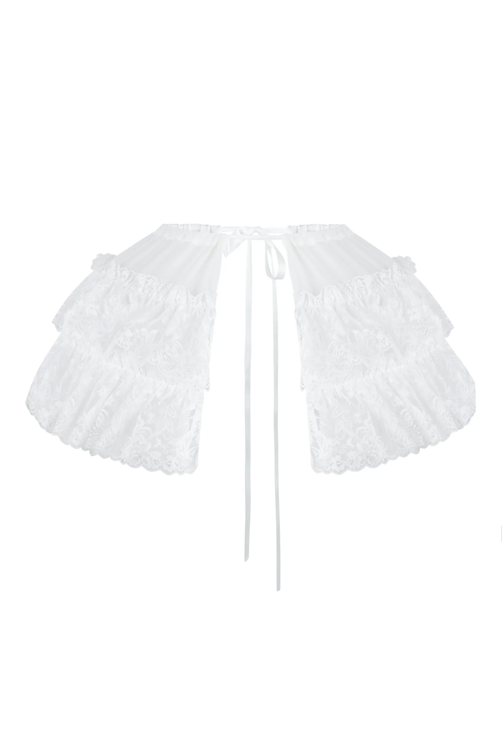 The Ivory Ruffle Cage
