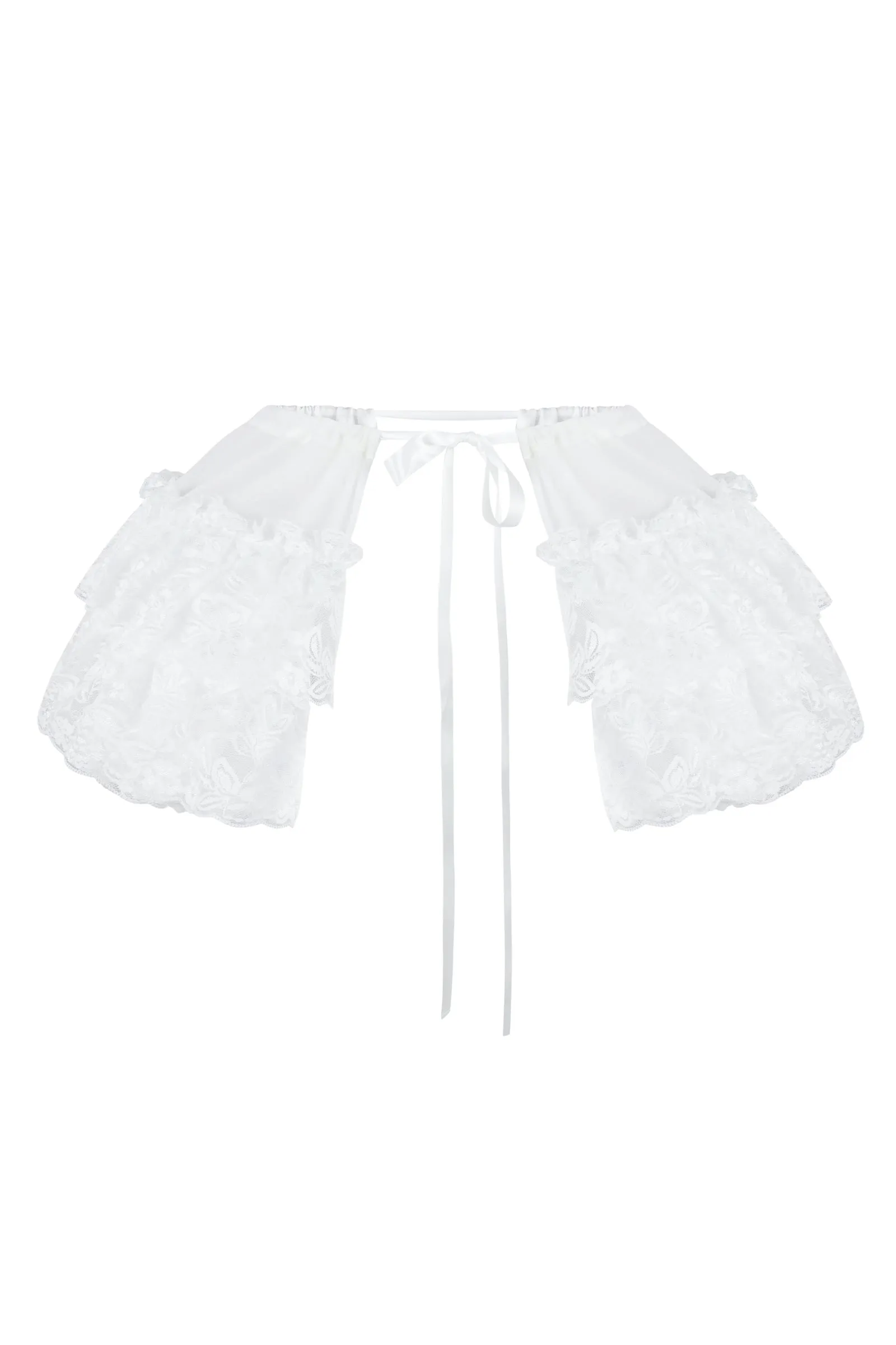 The Ivory Ruffle Cage