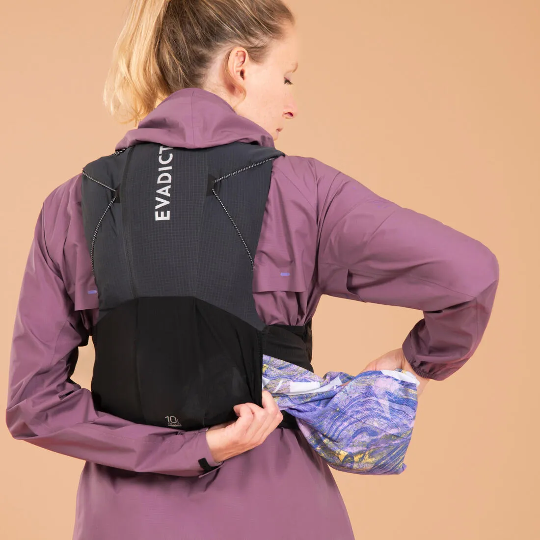 Unisex Trail Running Bag 10L - Sold With 1L Water Bladder