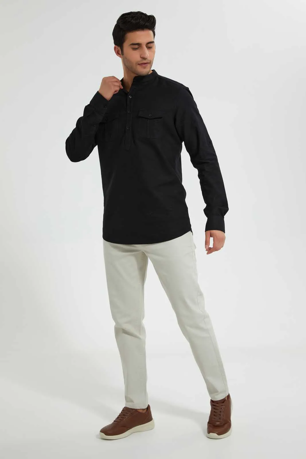 White Regular Fit Jean