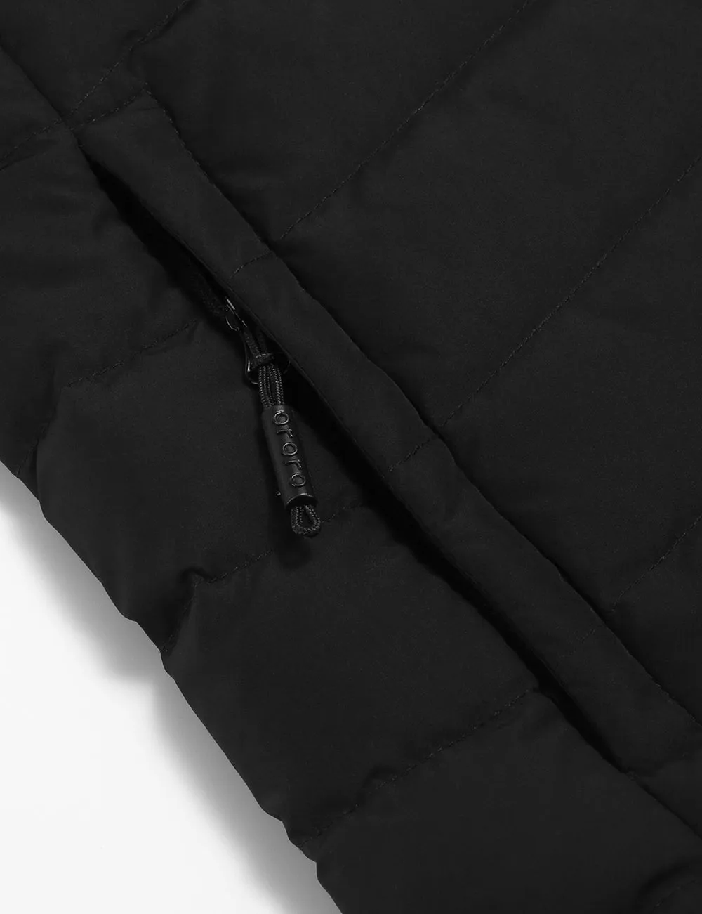 Women's Heated Lightweight Down Gilet - Black